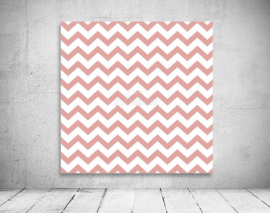 BLUSH CHEVRON Wall Preview