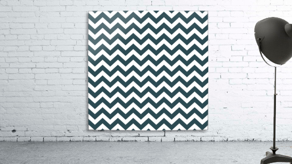 BLUE SHADE CHEVRON Wall Preview
