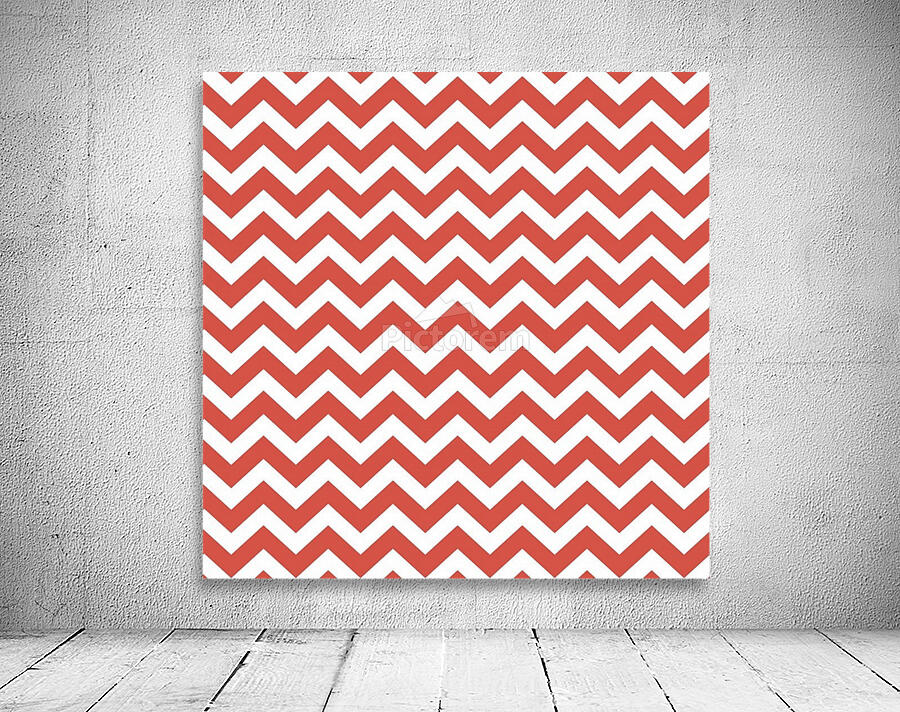 PUMPKIN CHEVRON Wall Preview