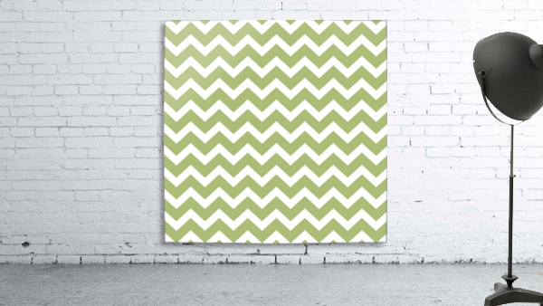 OLIVE CHEVRON Wall Preview