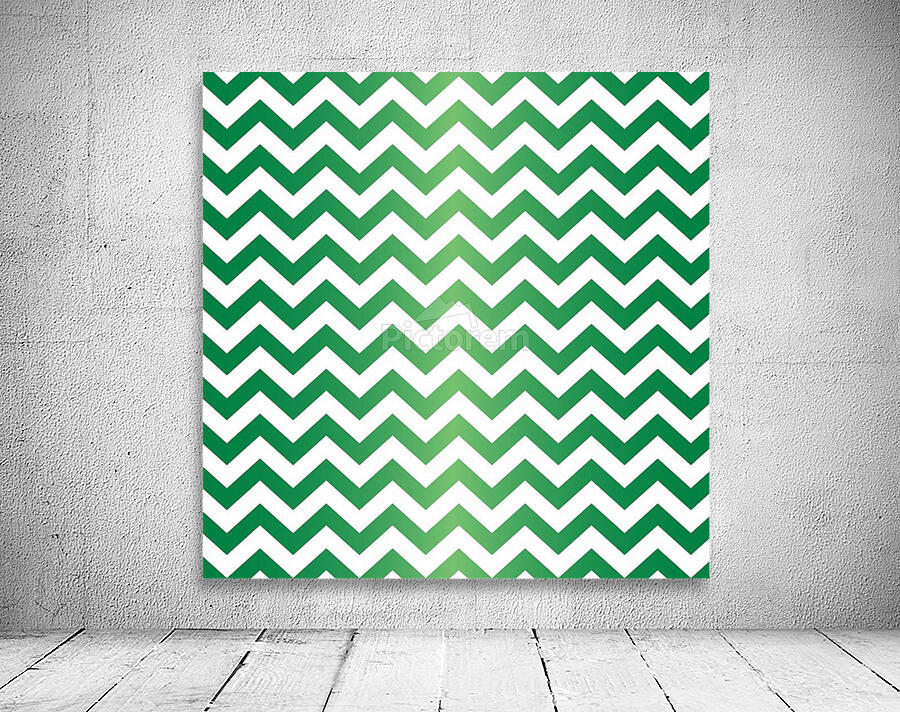EMERALD CHEVRON Wall Preview