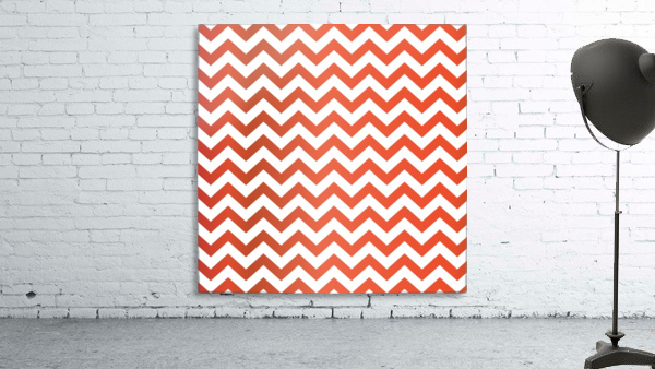 TOMATO CHEVRON Wall Preview