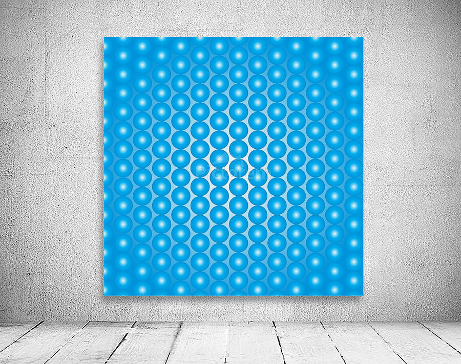 Blue Pearl Pattern Wall Preview