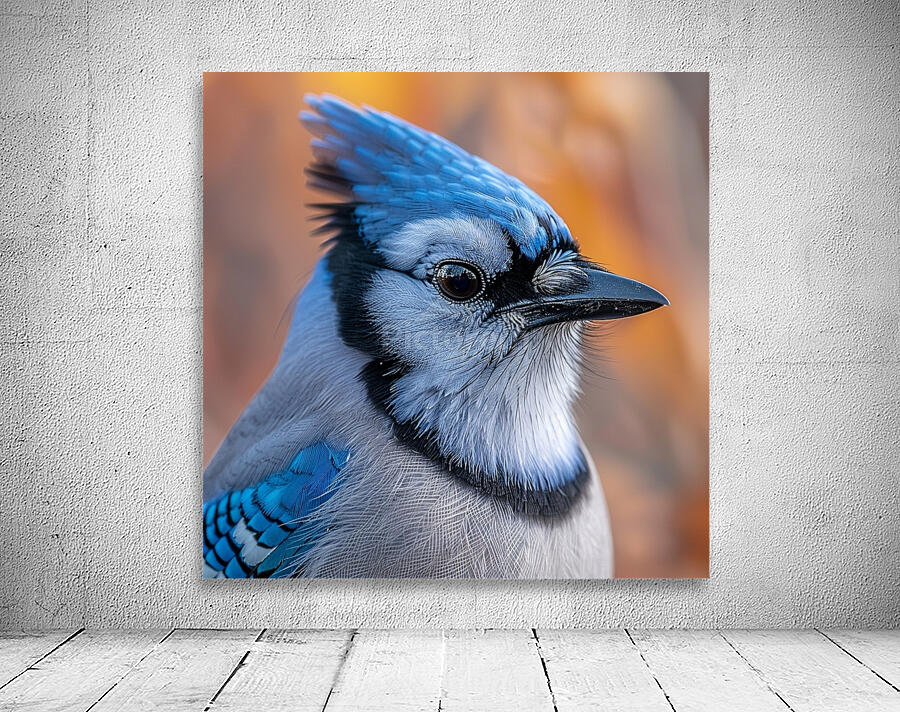 Blue jay Bird Wall Preview
