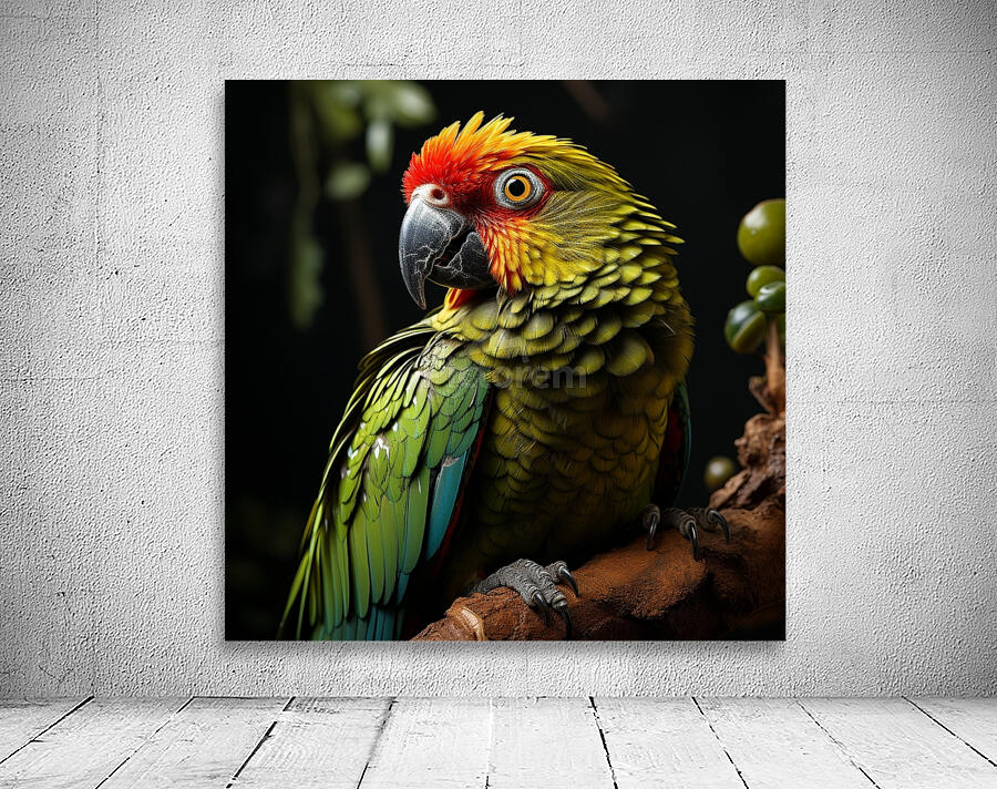 Cute Macaw Wall Preview