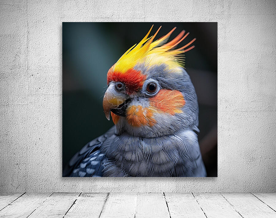 Cockatiel Bird Wall Preview