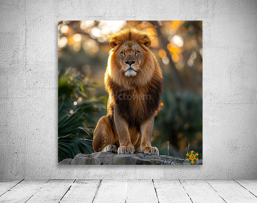 King Lion Wall Preview