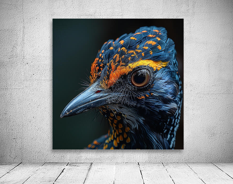 Exotic Pretty Bird Wall Preview