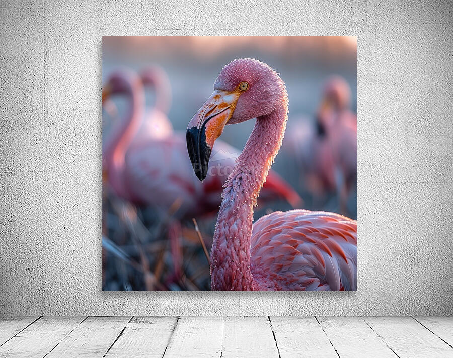 Flamingos  Wall Preview
