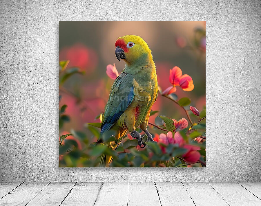 Lovely Parrot Wall Preview