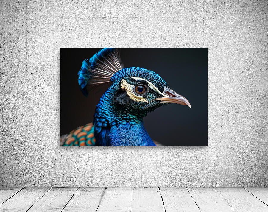 Delightful Peacock Wall Preview