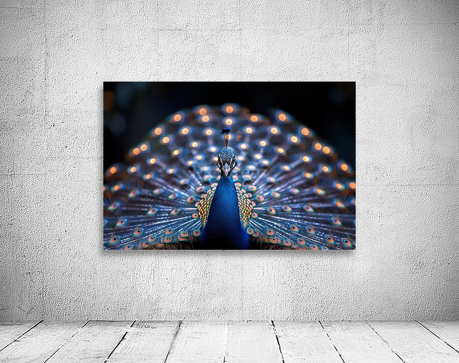 Ethereal Peacock Wall Preview