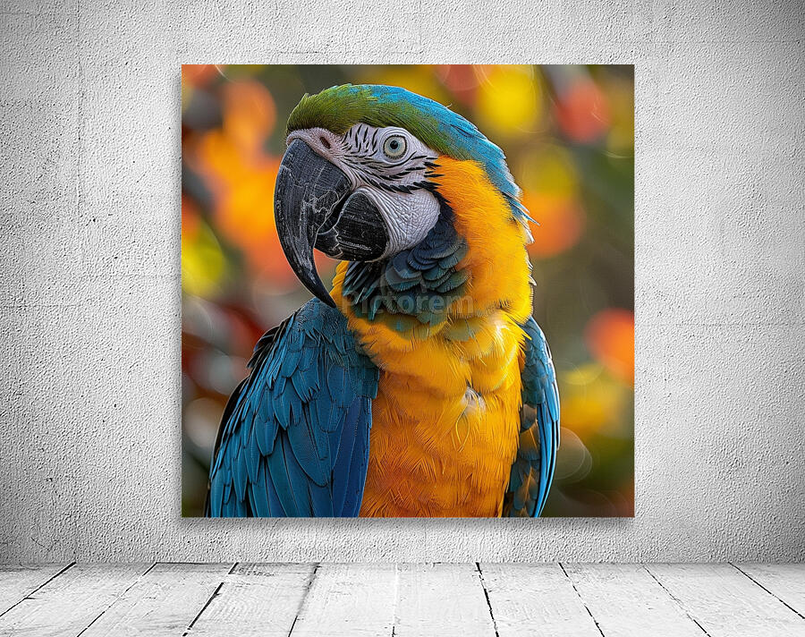 Breathtaking Macaw Wall Preview