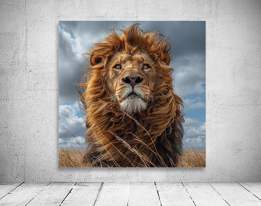 Charismatic Lion Wall Preview