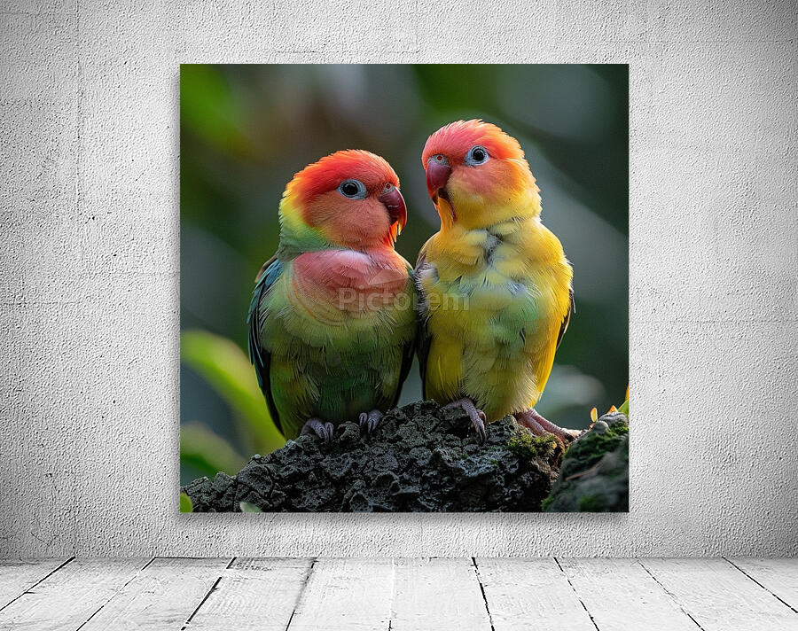 Melodic Lovebird Wall Preview