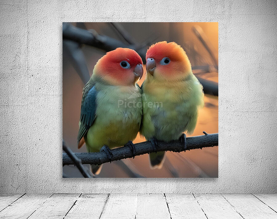 Tender Lovebird Wall Preview