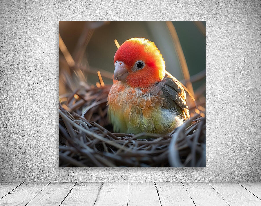 Pretty Love Bird Wall Preview