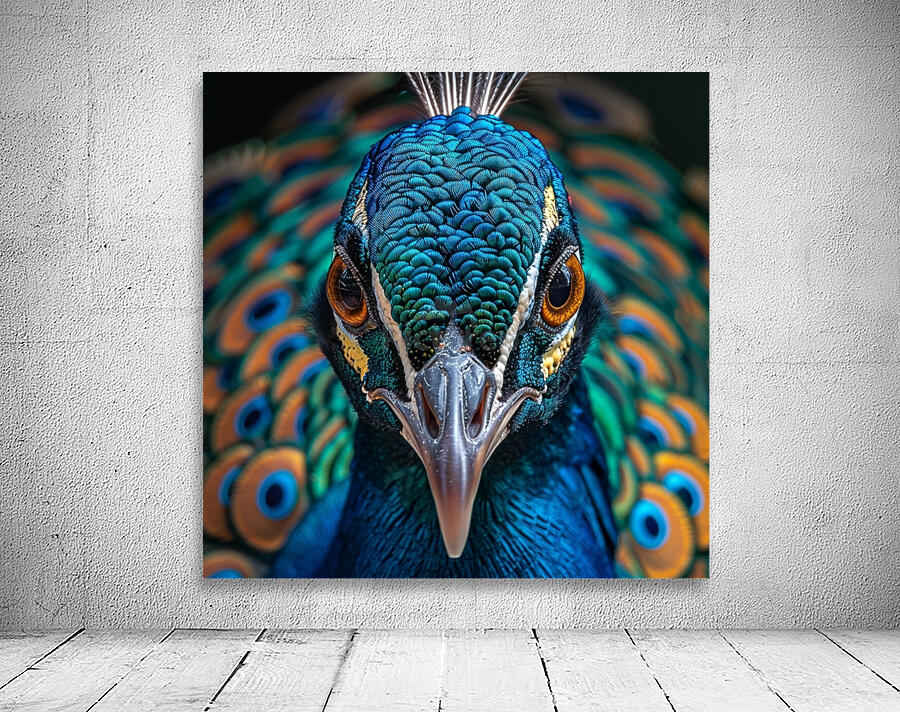 Peafowl Beak Wall Preview
