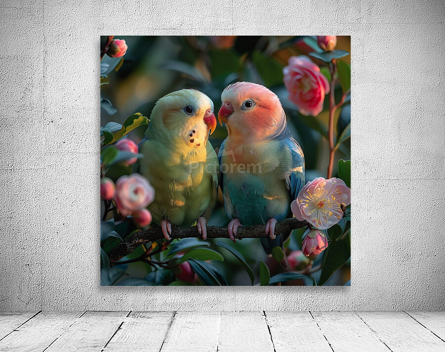 Love Birds Wall Preview