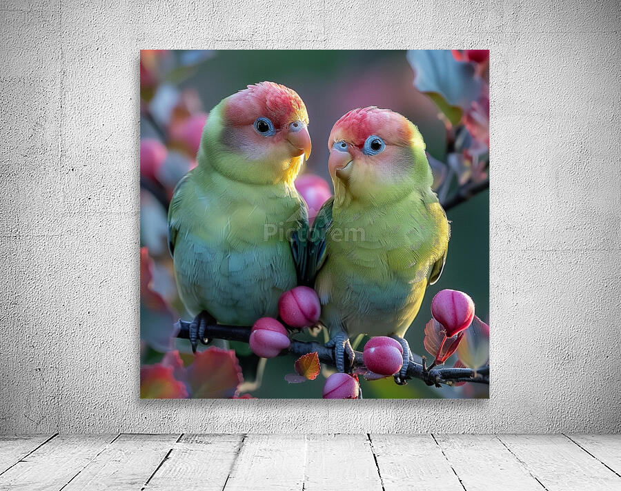 Love Birds Wall Preview