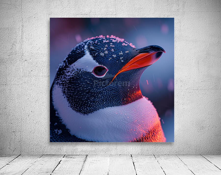 Royal Penguin Wall Preview