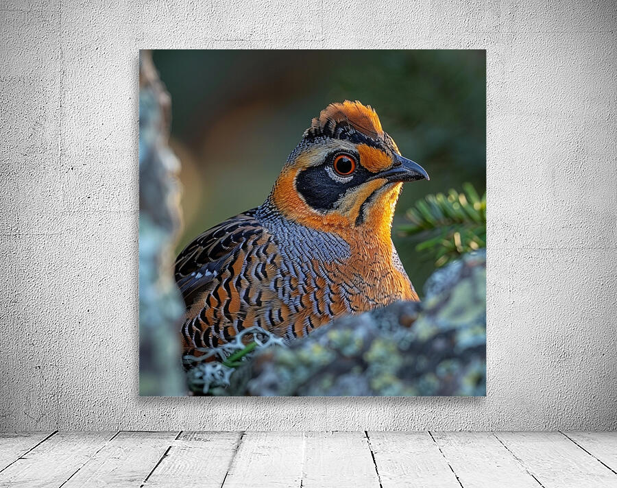 Charm Quail Bird Wall Preview