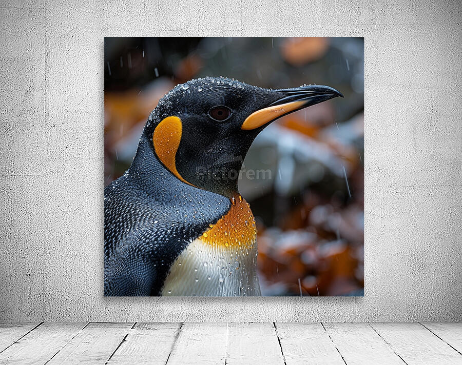 Charming Penguin Wall Preview
