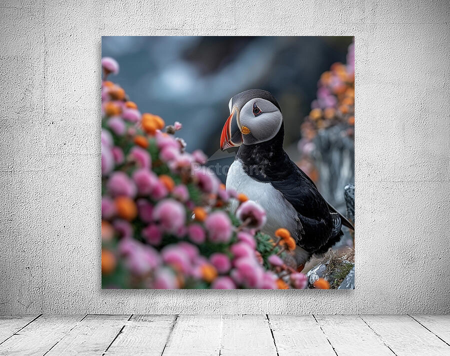 Northern Puffin Wall Preview