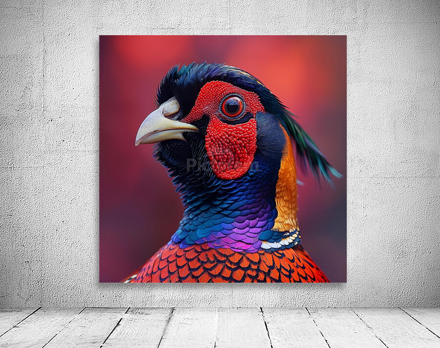 Vibrant Pheasant Bird Wall Preview
