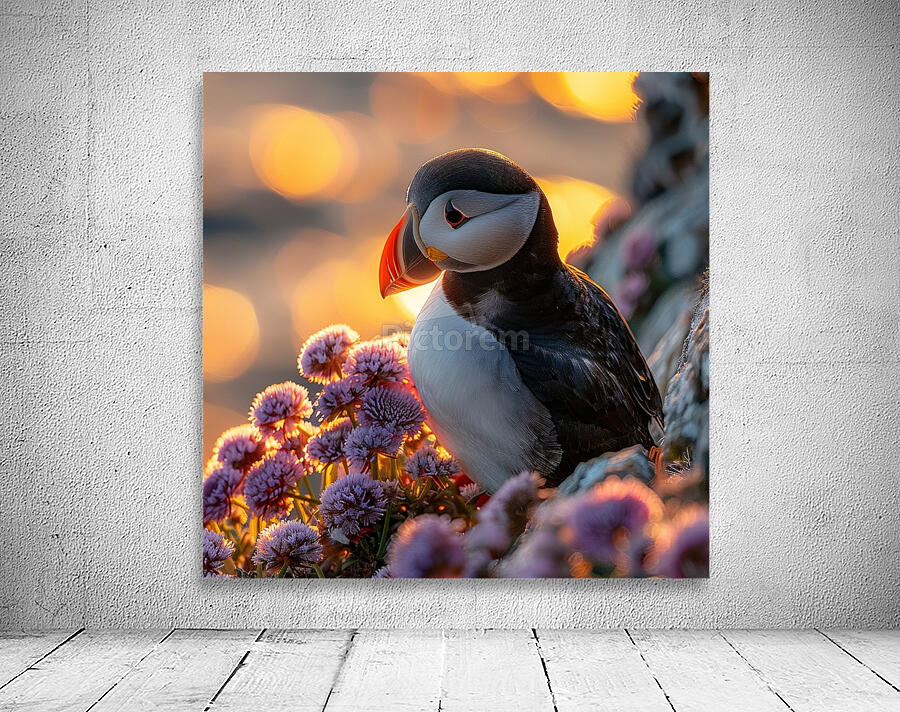 Atlantic Puffin Wall Preview