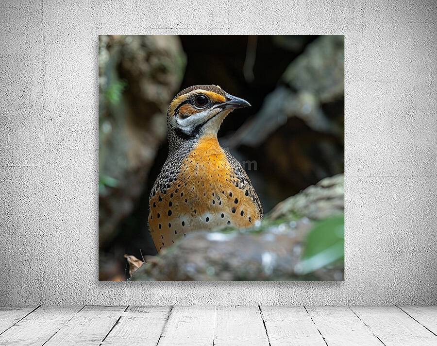 Quail Bird Wall Preview