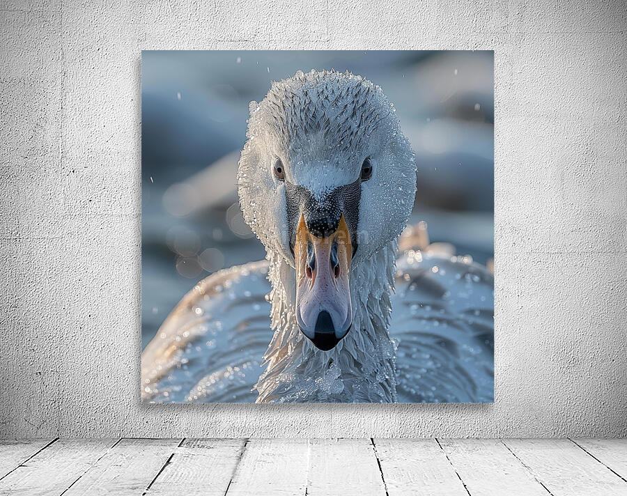 Swan Majesty Wall Preview