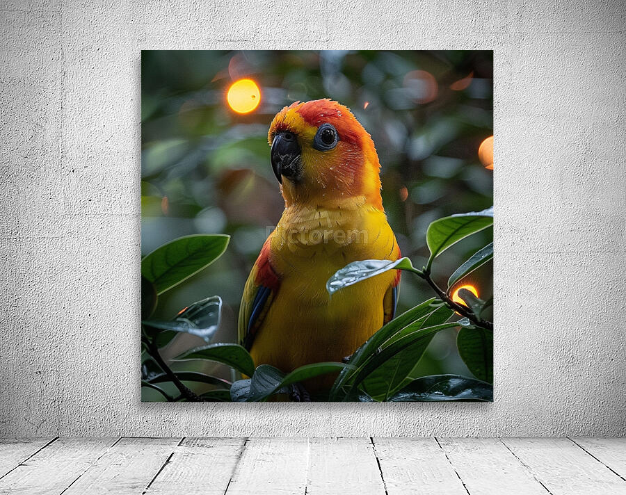Adorable Parrot Wall Preview
