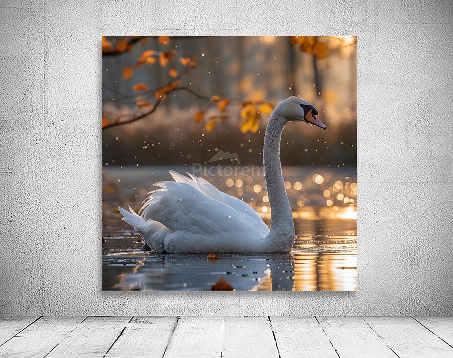 Melodic Swan Wall Preview