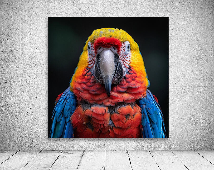 Charm Macaw Wall Preview