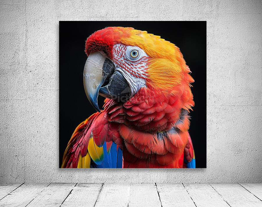 Stunning Macaw Wall Preview