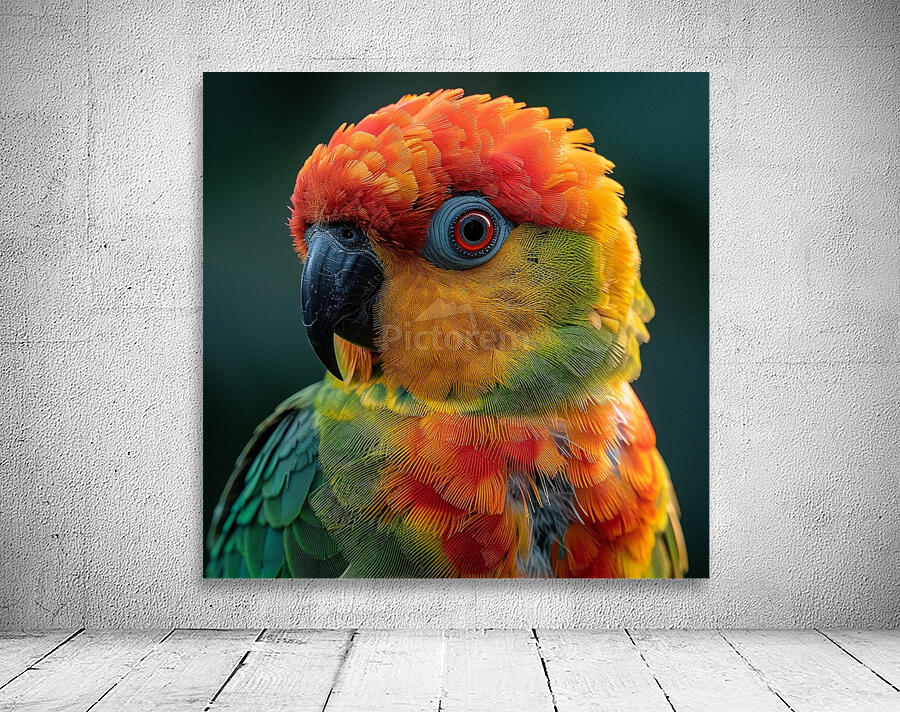 Sun Conure Bird Wall Preview