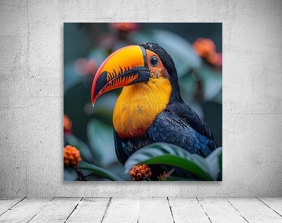 Lovely Toucan Wall Preview