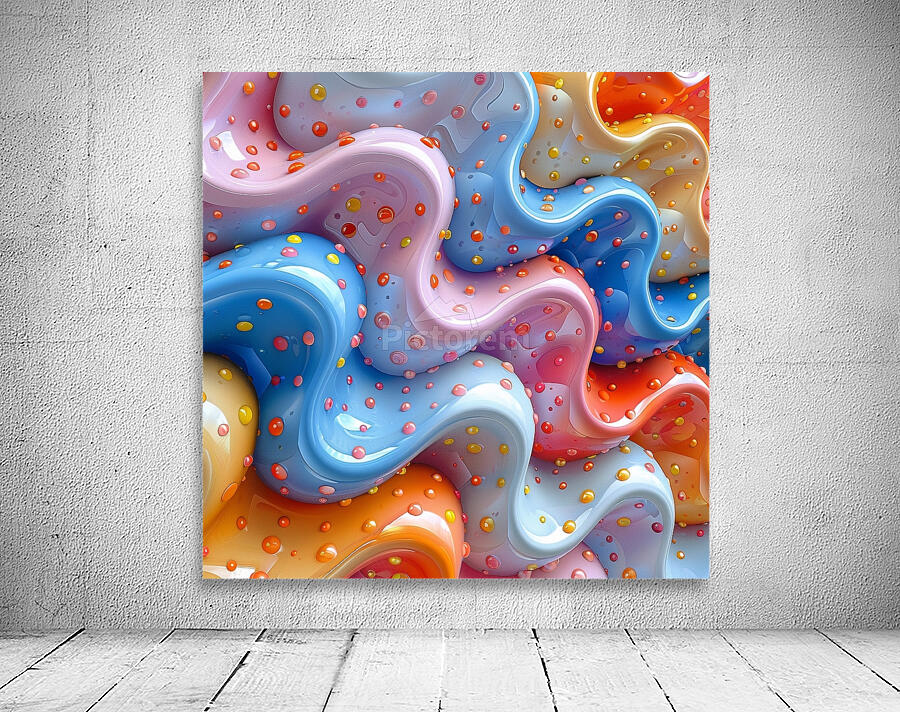 Fluid Abstract Wall Preview