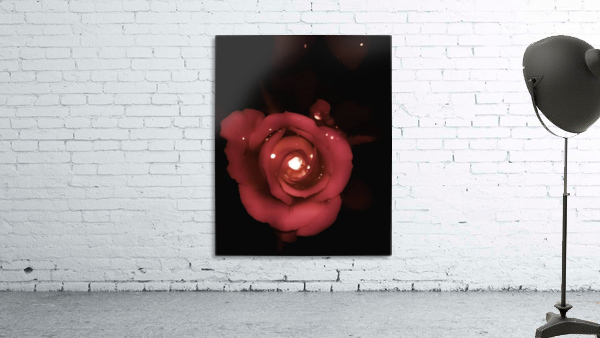 Lighting Rose Wall Preview