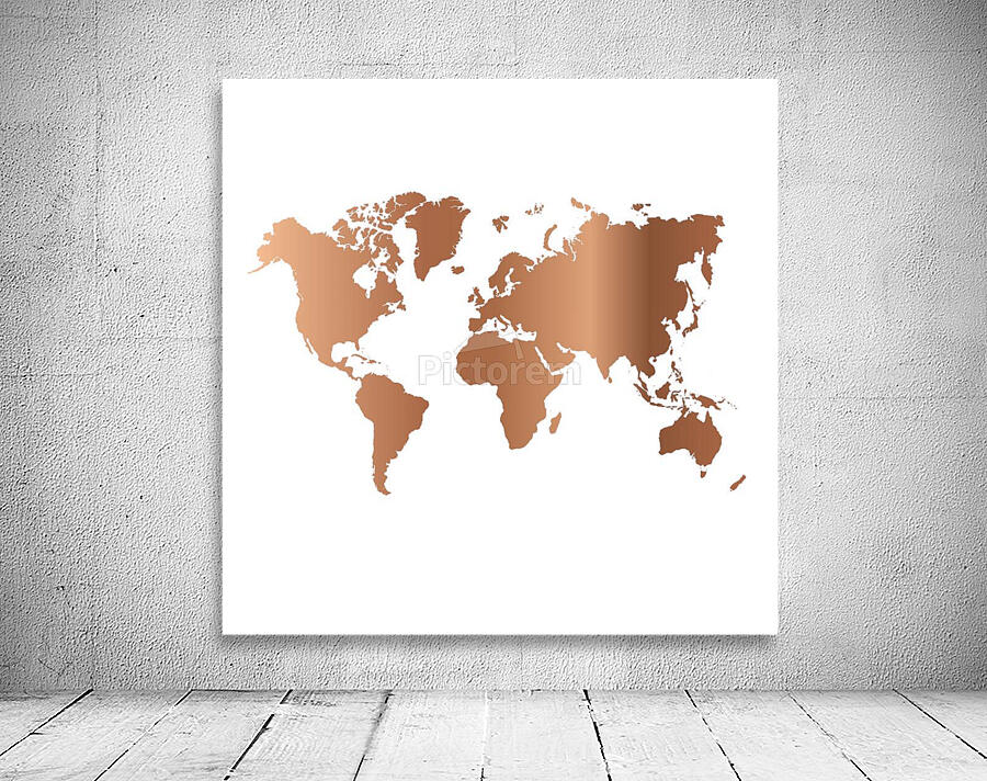 CHERRY WORLD MAP Wall Preview