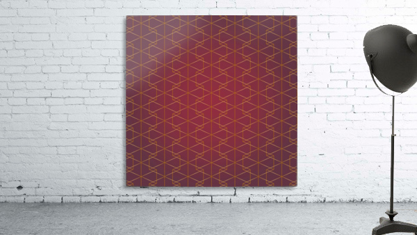 Elegant Geometric Pattern Wall Preview