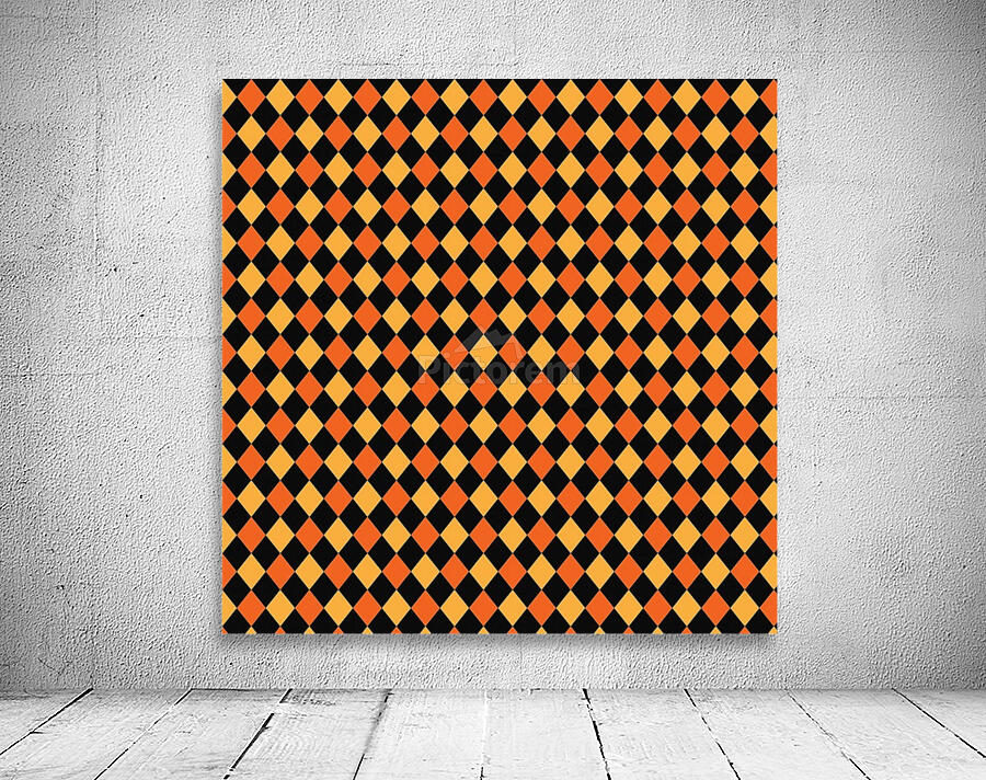 Magic Diamond Pattern Wall Preview