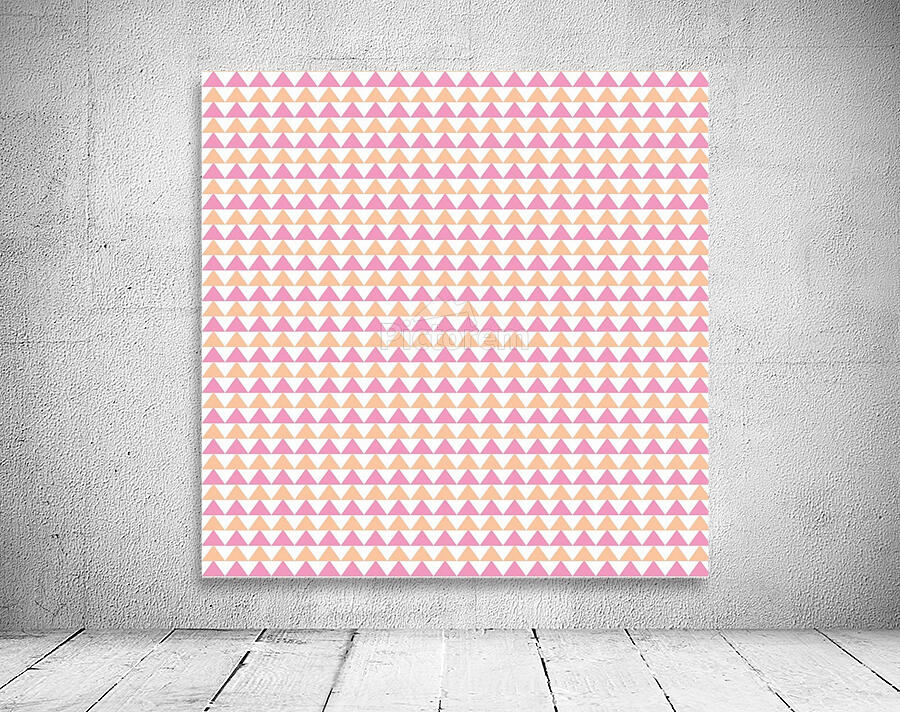 Triangle Pattern Wall Preview