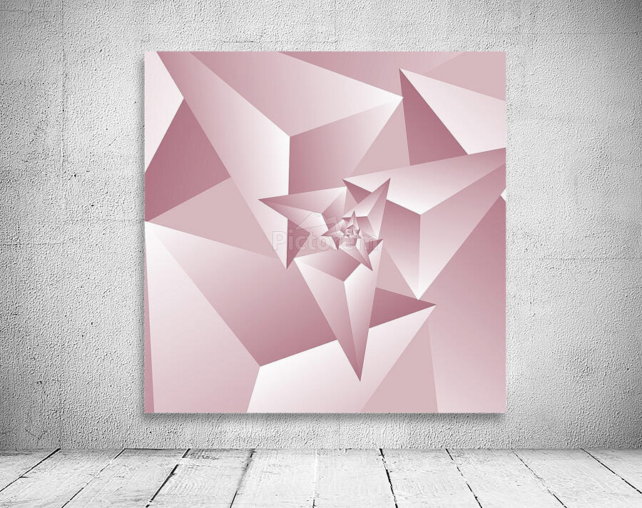 Geometric Triangle Modern Interior Wall Preview