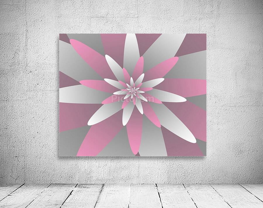 Pink Floral Wall Preview