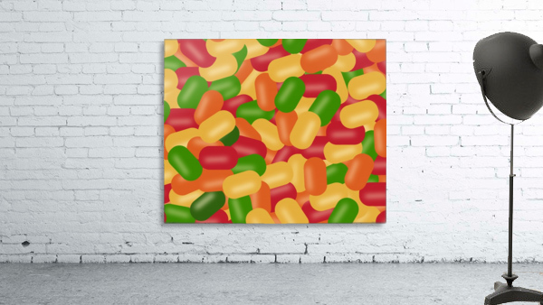 Seamless Candy Pattern  Wall Preview