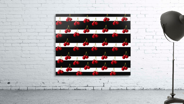 Cherry Pattern Wall Preview