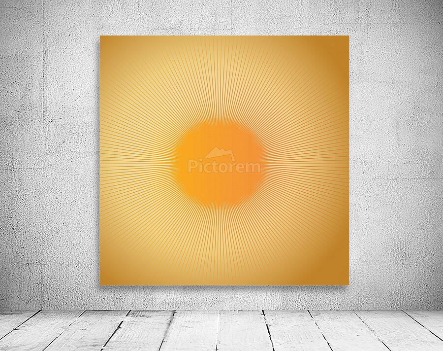 Yellow Dot Abstract Wall Preview