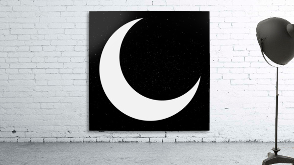 Crescent Moon  Wall Preview